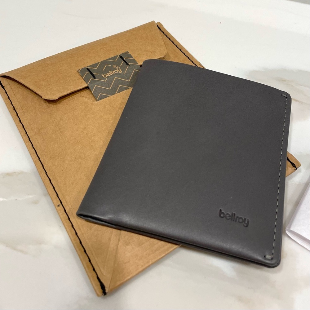 NEW Bellroy Note Sleeve Leather RFID Billfold Wallet